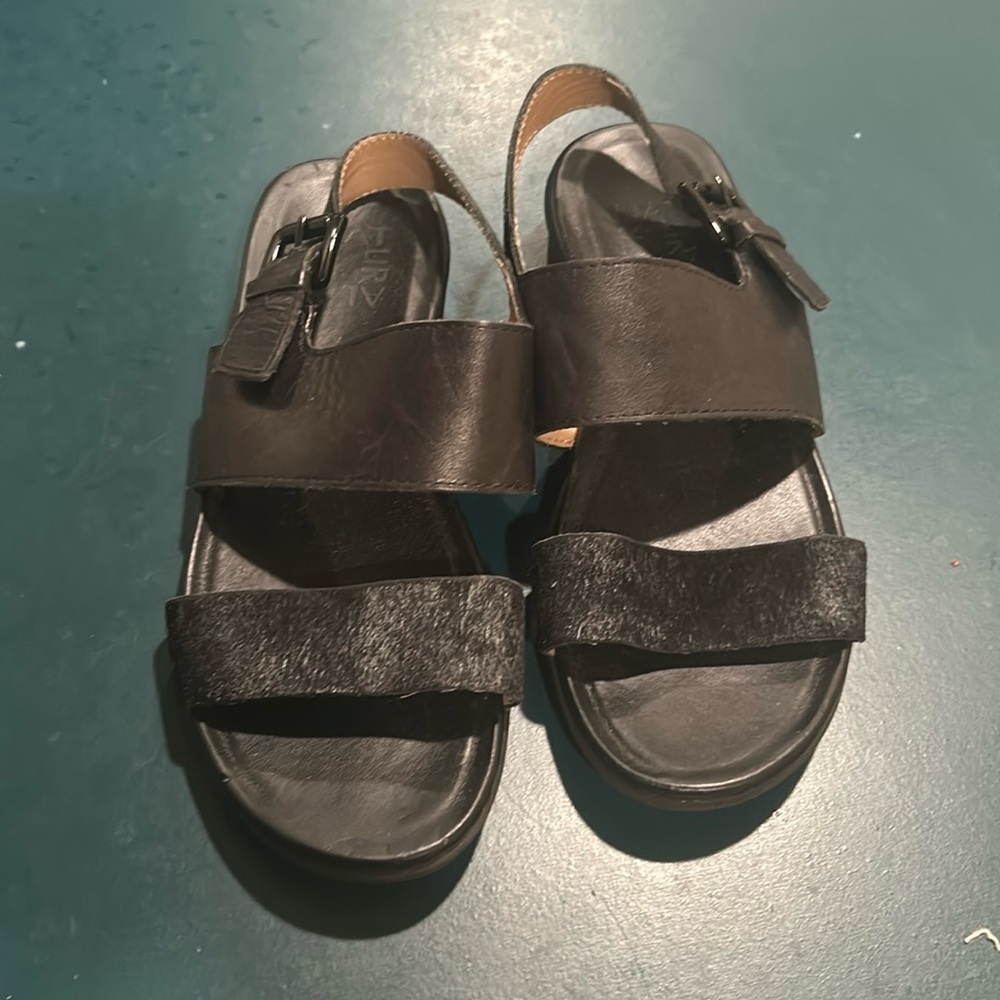 Black sandals